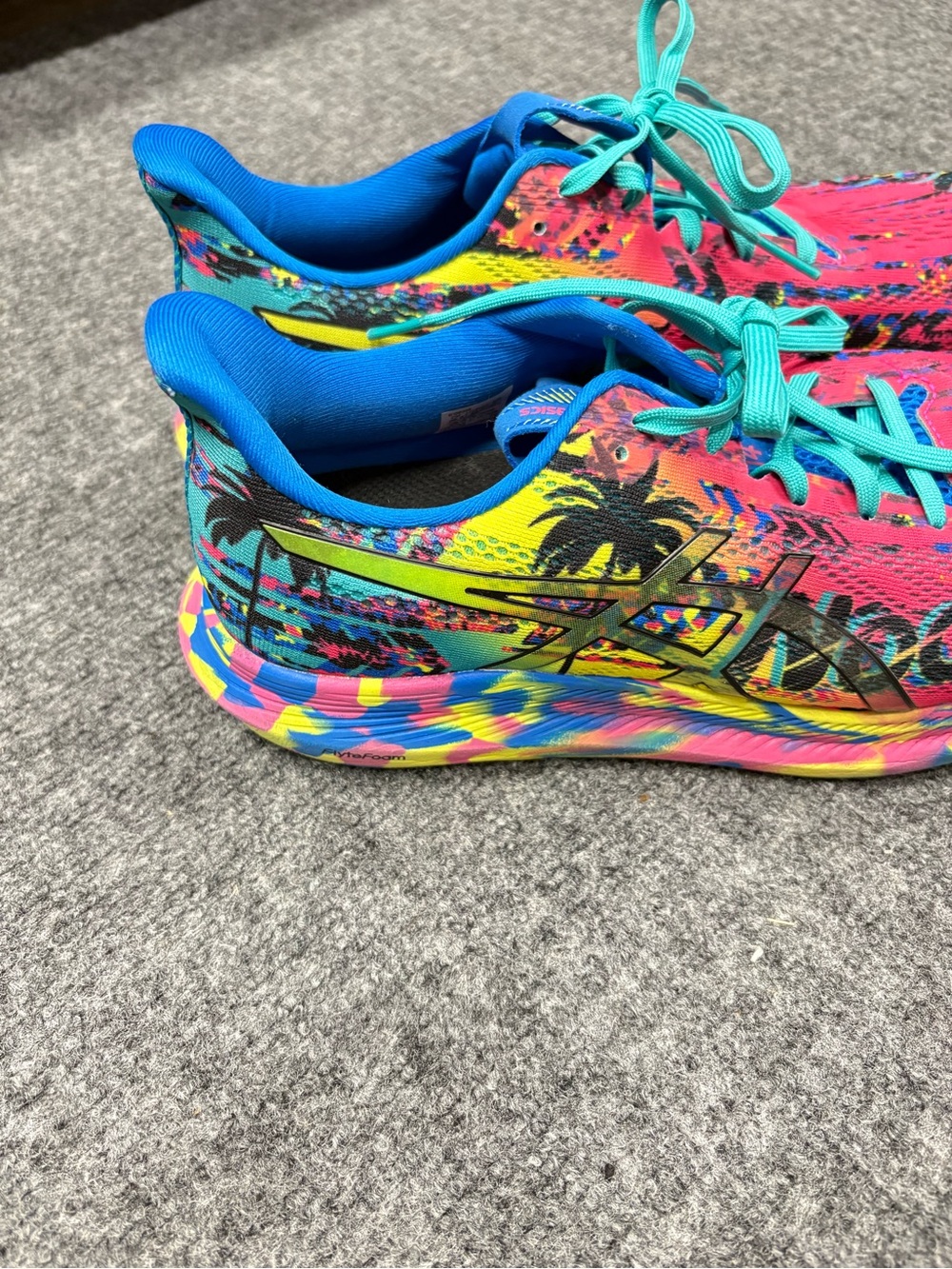 Asics Noosa Tri 14 Tropical Shoes Road Running Lightweight - Picture 7 of 16